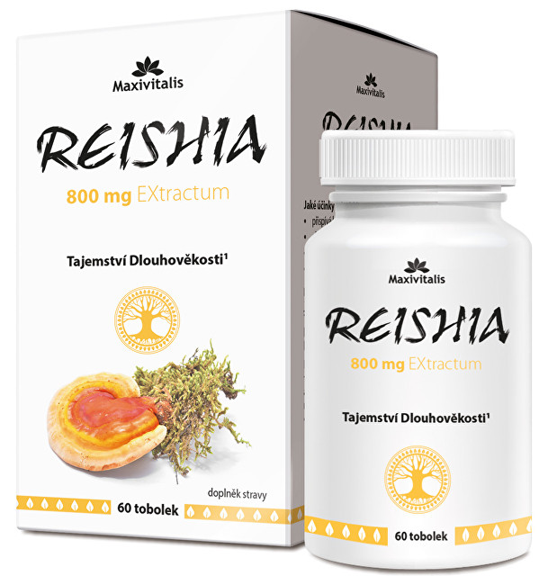 Maxivitalis REISHIA 800 mg EXtractum 60 tob.