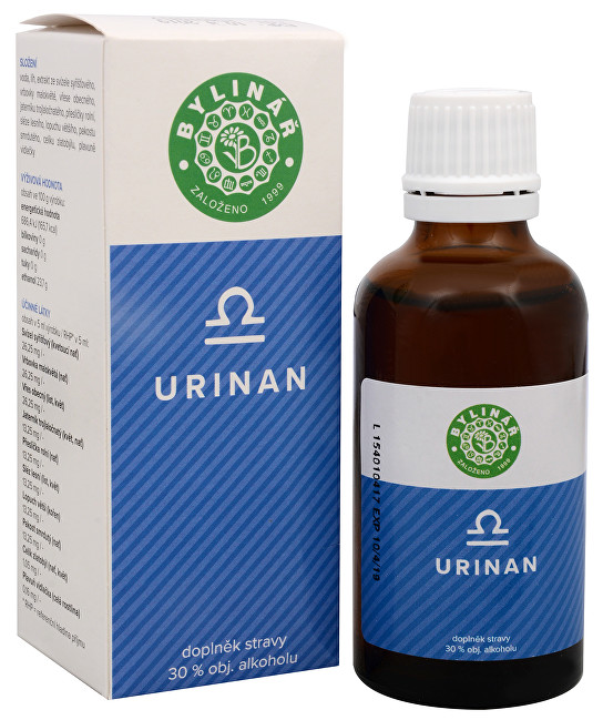 Zobrazit detail výrobku Bylinář Urinan 50 ml Zobrazit detail výrobku Bylinář Urinan 50 ml