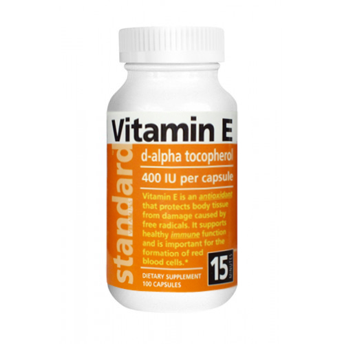 Natural SK Vitamín E 400 IU přírodní 100 kapslí