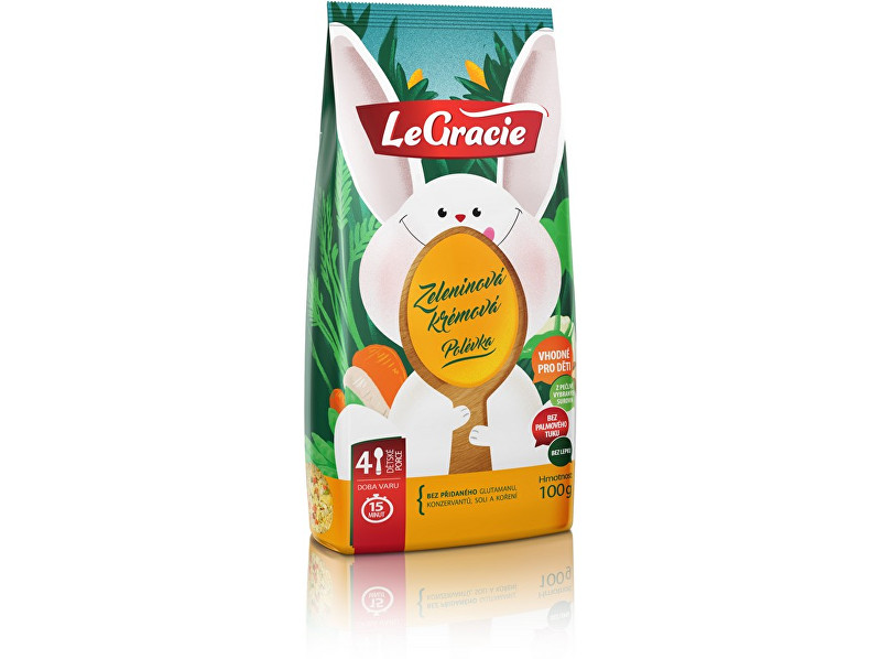 Zobrazit detail výrobku LeGracie Zeleninová krémová polévka 100g Zobrazit detail výrobku LeGracie Zeleninová krémová polévka 100g
