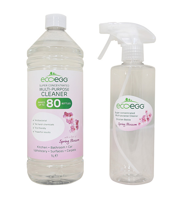 Ecoegg Antibakteriální univerzální čistič s vůní jarních květů 1 l