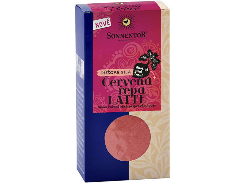Zobrazit detail výrobku Sonnentor Bio Červená řepa Latte 70g krabička (pikantní kořenící směs) Zobrazit detail výrobku Sonnentor Bio Červená řepa Latte 70g krabička (pikantní kořenící směs)