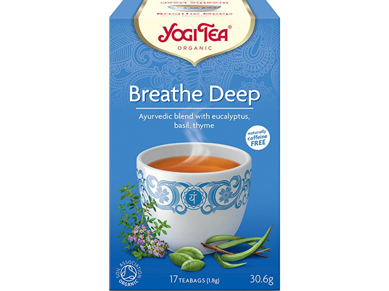 Zobrazit detail výrobku Yogi Tea Bio Dýchat zhluboka Yogi Tea 17 x 1,8 g Zobrazit detail výrobku Yogi Tea Bio Dýchat zhluboka Yogi Tea 17 x 1,8 g