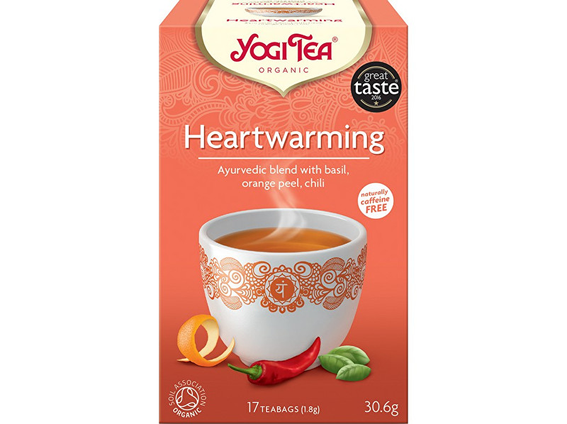 Zobrazit detail výrobku Yogi Tea Bio Hřejivý Yogi Tea 17 x 1,8 g Zobrazit detail výrobku Yogi Tea Bio Hřejivý Yogi Tea 17 x 1,8 g