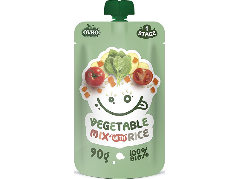 Zobrazit detail výrobku OVKO Bio kapsička zeleninová směs s rýží OVKO 90g Zobrazit detail výrobku OVKO Bio kapsička zeleninová směs s rýží OVKO 90g