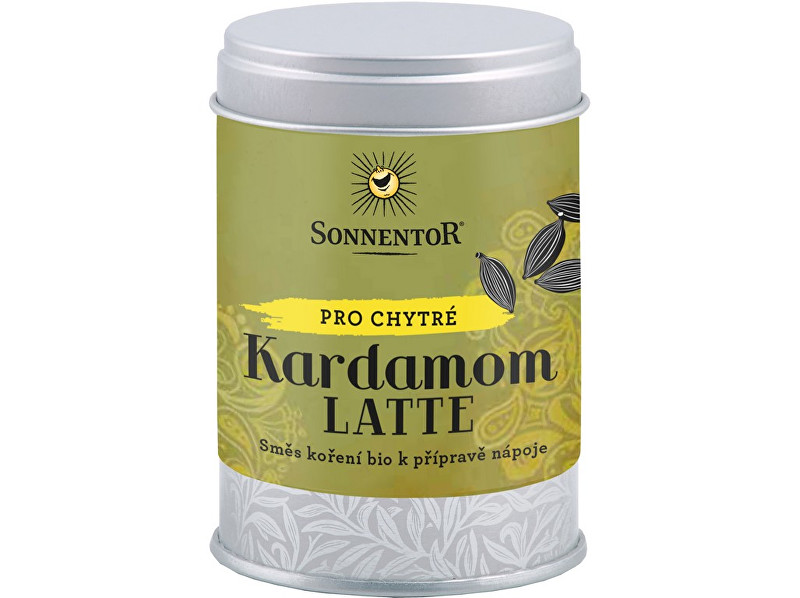 Sonnentor Bio Kardamom Latte 45g dóza (pikantní kořenící směs)