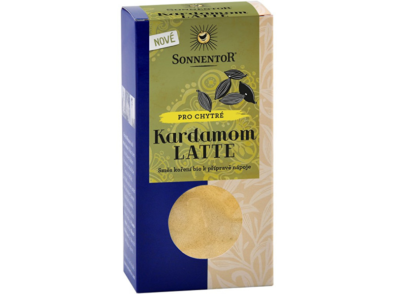 Zobrazit detail výrobku Sonnentor Bio Kardamom Latte 45g krabička (pikantní kořenící směs) Zobrazit detail výrobku Sonnentor Bio Kardamom Latte 45g krabička (pikantní kořenící směs)