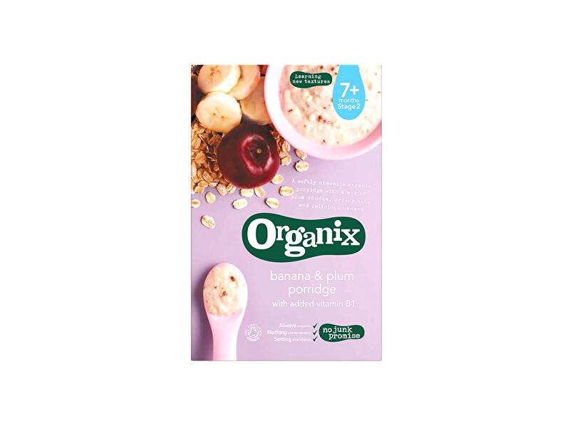 Zobrazit detail výrobku Organix Bio kaše s banány a švestkami 200g Zobrazit detail výrobku Organix Bio kaše s banány a švestkami 200g