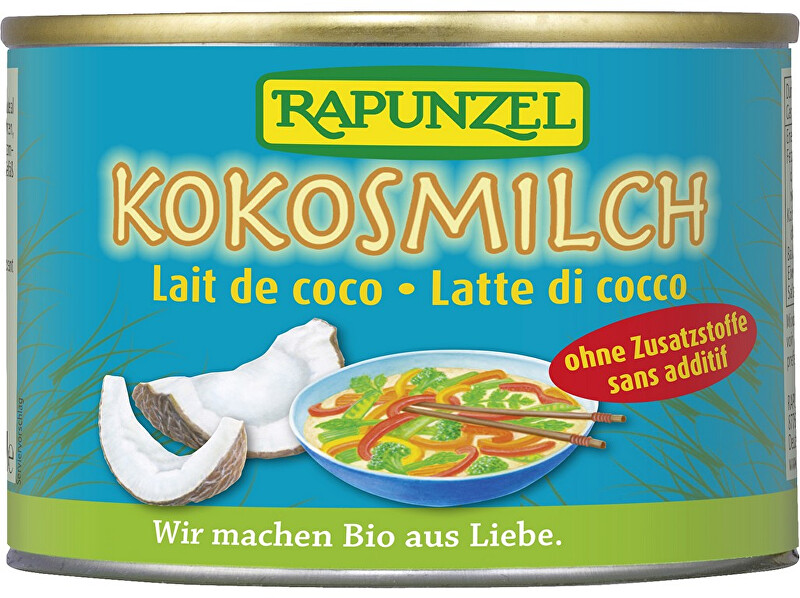 Zobrazit detail výrobku Rapunzel Bio kokosové mléko RAPUNZEL 200 ml Zobrazit detail výrobku Rapunzel Bio kokosové mléko RAPUNZEL 200 ml