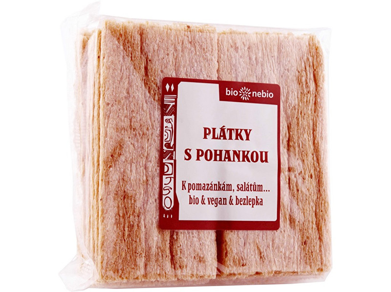 Zobrazit detail výrobku Bio nebio s. r. o. Bio plátky křupavé s pohankou 100g Zobrazit detail výrobku Bio nebio s. r. o. Bio plátky křupavé s pohankou 100g