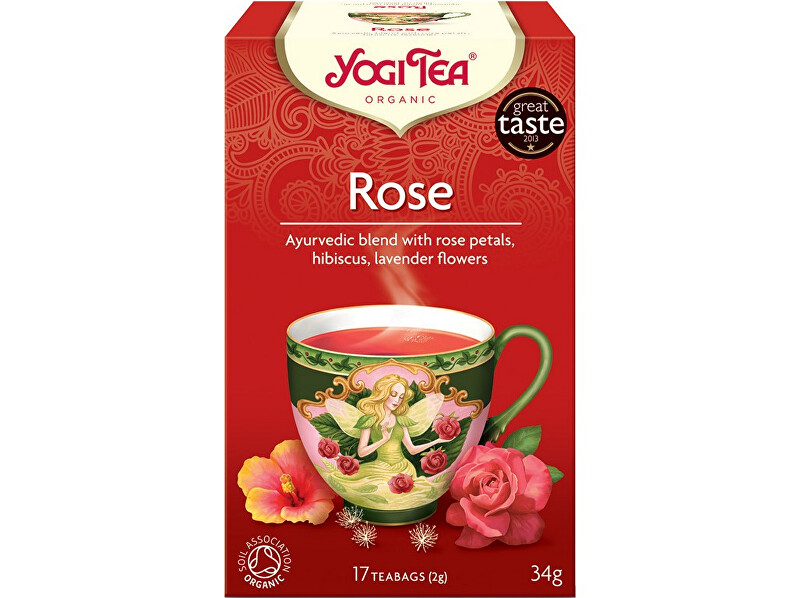 Zobrazit detail výrobku Yogi Tea Bio Růže Yogi Tea 17 x 2 g Zobrazit detail výrobku Yogi Tea Bio Růže Yogi Tea 17 x 2 g