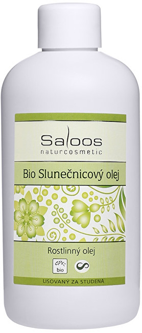 Saloos Bio Slunečnicový olej lisovaný za studena 1l