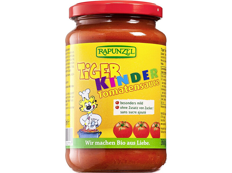 Zobrazit detail výrobku Rapunzel Bio TYGR dětská omáčka na těstoviny RAPUNZEL 360 g Zobrazit detail výrobku Rapunzel Bio TYGR dětská omáčka na těstoviny RAPUNZEL 360 g