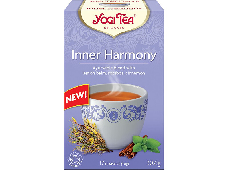 Zobrazit detail výrobku Yogi Tea Bio Vnitřní harmonie Yogi Tea 17 x 1,8 g Zobrazit detail výrobku Yogi Tea Bio Vnitřní harmonie Yogi Tea 17 x 1,8 g