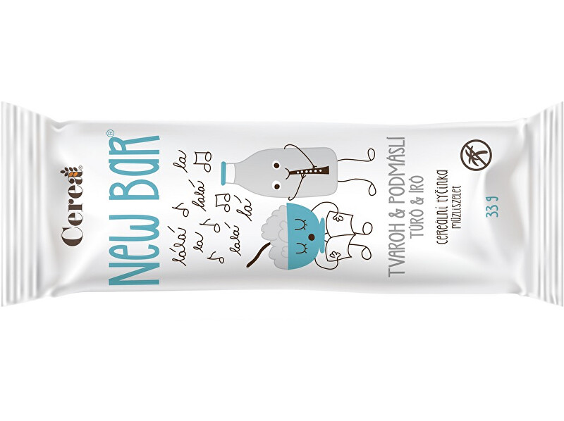 Zobrazit detail výrobku Cerea Cereální tyčinka New Bar Tvaroh & Podmáslí 33g Zobrazit detail výrobku Cerea Cereální tyčinka New Bar Tvaroh & Podmáslí 33g