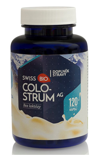 Hepatica Swiss Bio Colostrum AG 120 kapslí