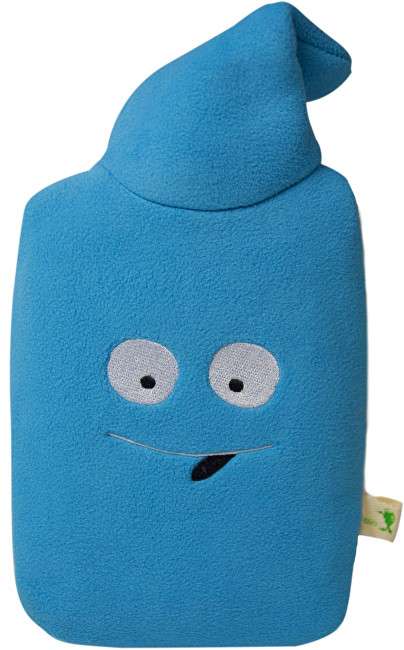 Hugo-Frosch Dětský termofor Eco Junior Comfort s fleecovým obalem - modrý