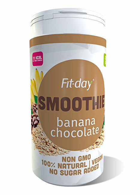 FIT-DAY FIT-DAY Plant based smoothie BANANA CHOCOLATE 600 g