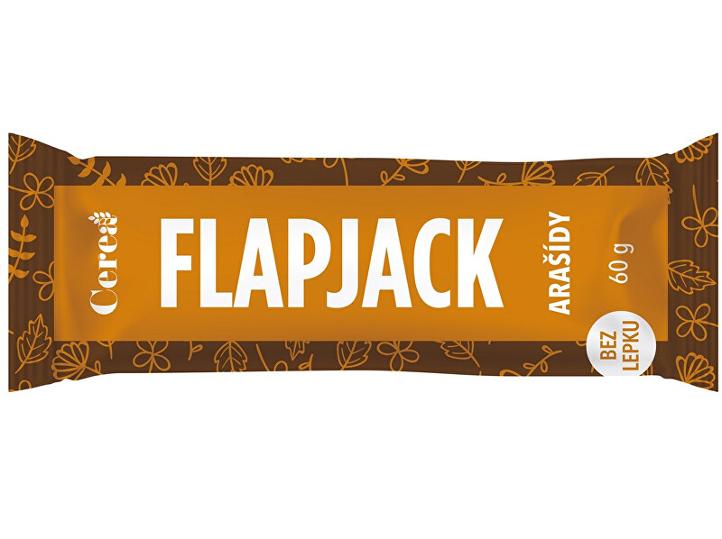 Zobrazit detail výrobku Cerea Jáhlová tyčinka Flapjack Arašídy 60g Zobrazit detail výrobku Cerea Jáhlová tyčinka Flapjack Arašídy 60g