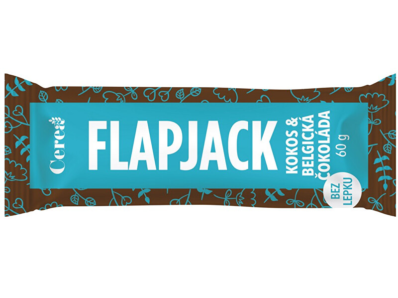 Zobrazit detail výrobku Cerea Jáhlová tyčinka Flapjack Kokos & Belgická čokoláda 60g Zobrazit detail výrobku Cerea Jáhlová tyčinka Flapjack Kokos & Belgická čokoláda 60g