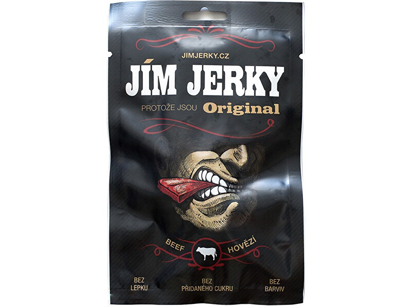 Jim Jerky Jerky hovězí 23 g B30