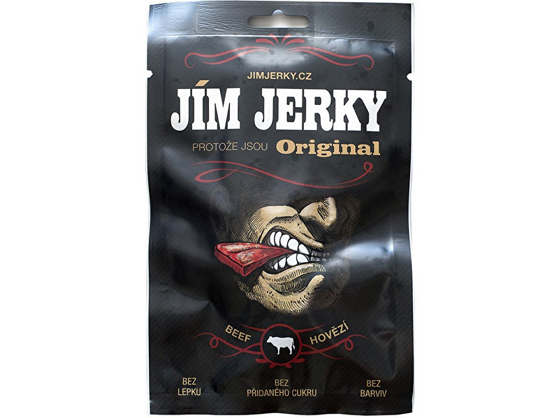 Jim Jerky Jerky hovězí 23 g B30