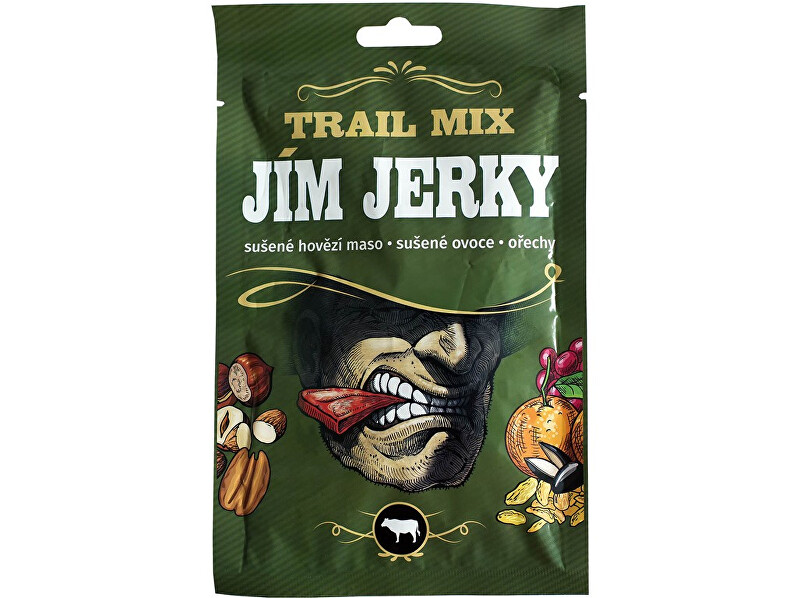Jim Jerky Jerky Trail mix hovězí 35 g B30