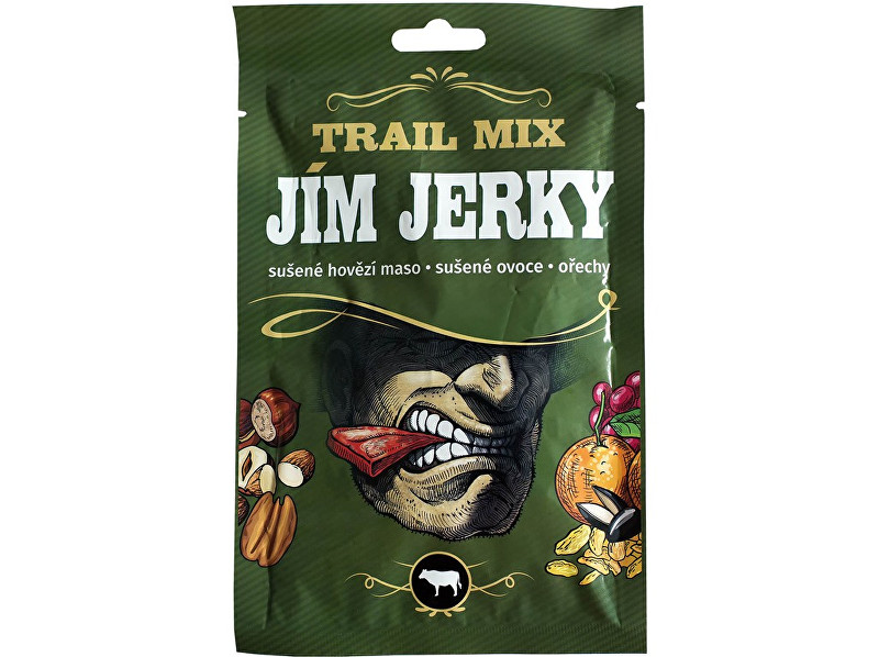 Jim Jerky Jerky Trail mix hovězí 35 g B30