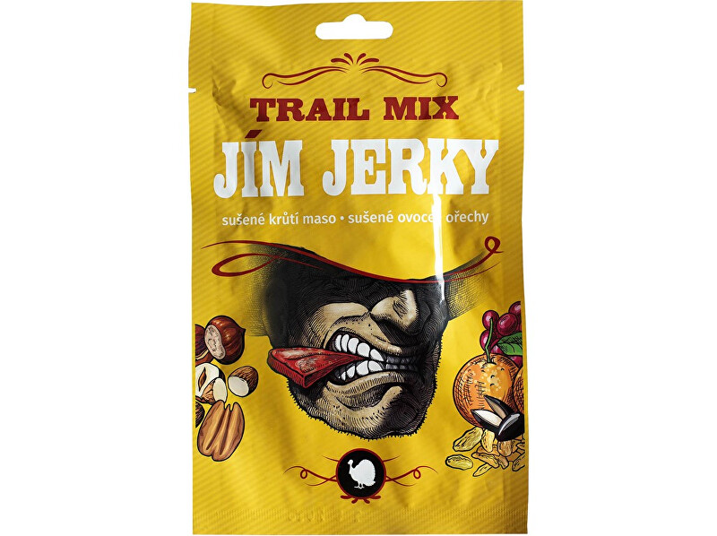 Jim Jerky Jerky Trail mix krůtí 35g B30