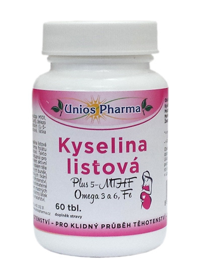 Unios Pharma Kyselina listová 60 tablet