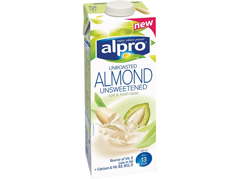 Zobrazit detail výrobku Alpro Mandlový nápoj nepražený, neslazený 1l Zobrazit detail výrobku Alpro Mandlový nápoj nepražený, neslazený 1l