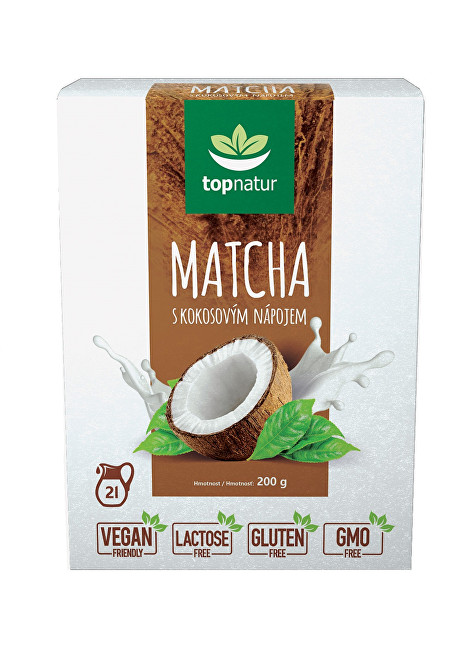Topnatur Matcha s kokosovým nápojem 200 g