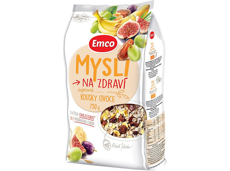 Zobrazit detail výrobku EMCO Mysli - Sypané s kousky ovoce 750g Zobrazit detail výrobku EMCO Mysli - Sypané s kousky ovoce 750g