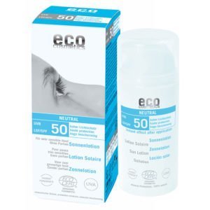 Eco Cosmetics Opalovací krém Neutral bez parfemace SPF 50 BIO 100 ml
