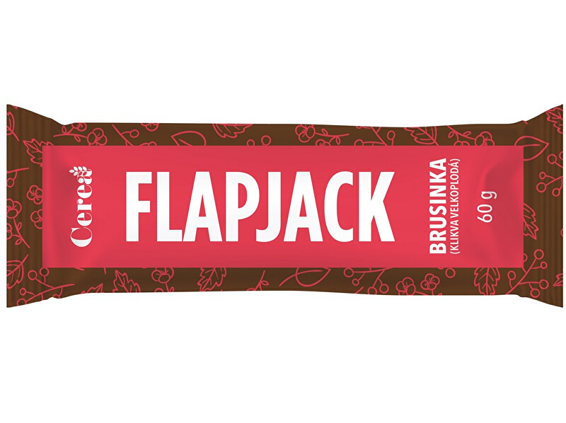 Zobrazit detail výrobku Cerea Ovesná tyčinka Flapjack Brusinka 60g Zobrazit detail výrobku Cerea Ovesná tyčinka Flapjack Brusinka 60g