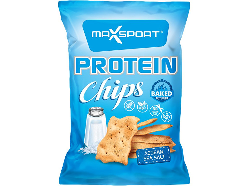 Max sport Protein Chips – mořská sůl 45g