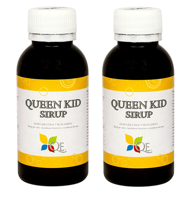 Queen Euniké Queen Kid Sirup 100 ml 1+1 ZDARMA