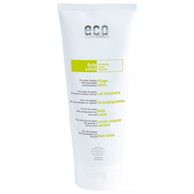 Eco Cosmetics Regenerační tělové mléko BIO s olivovým olejem a granátovým jablkem 200 ml
