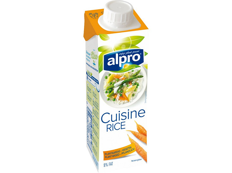Zobrazit detail výrobku Alpro Rice Cuisine - rýžová alternativa ke smetaně 250ml Zobrazit detail výrobku Alpro Rice Cuisine - rýžová alternativa ke smetaně 250ml