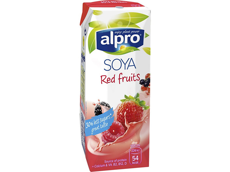 Zobrazit detail výrobku Alpro Sójový nápoj červené ovoce 250ml Zobrazit detail výrobku Alpro Sójový nápoj červené ovoce 250ml