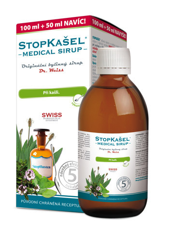 Simply You Stopkašel Medical sirup Dr.Weiss 200 ml + 100 ml ZDARMA