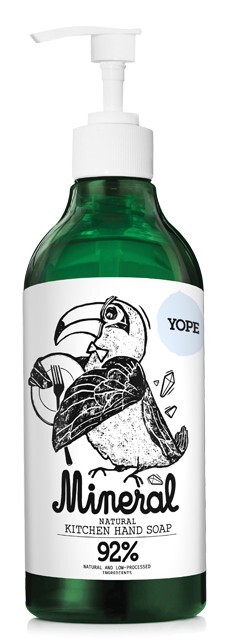 Zobrazit detail výrobku Yope Tekuté kuchyňské mýdlo Minerální 500 ml Zobrazit detail výrobku Yope Tekuté kuchyňské mýdlo Minerální 500 ml