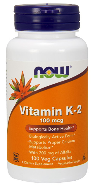 Zobrazit detail výrobku NOW Vitamin K2 100 kapslí Zobrazit detail výrobku NOW Vitamin K2 100 kapslí