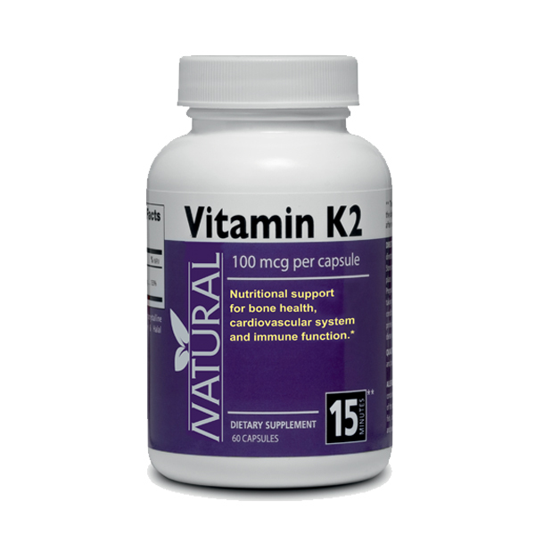 NOW Vitamin K2 100 kapslí