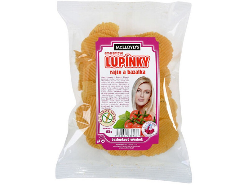 Zobrazit detail výrobku MCLLOYD´S Bio amarantové lupínky - rajče a bazalka 65g Zobrazit detail výrobku MCLLOYD´S Bio amarantové lupínky - rajče a bazalka 65g