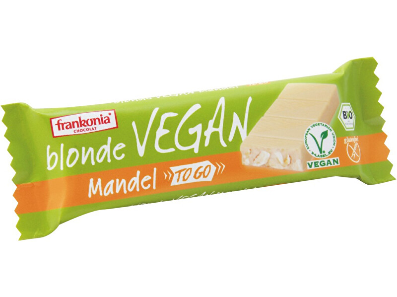 Zobrazit detail výrobku FRANKONIA Bio Bílá tyčinka s kousky mandlí 20% 40g Zobrazit detail výrobku FRANKONIA Bio Bílá tyčinka s kousky mandlí 20% 40g