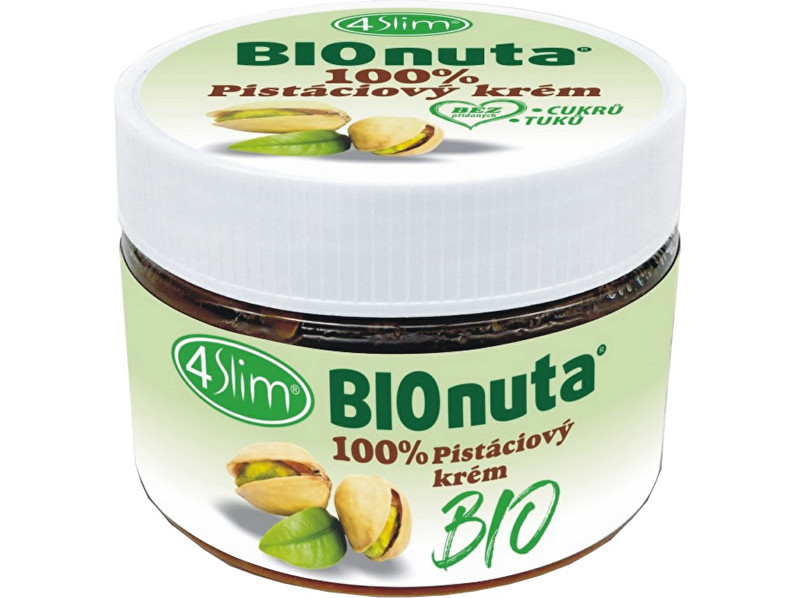 4Slim Bio Bionuta 100% pistáciový krém 250g