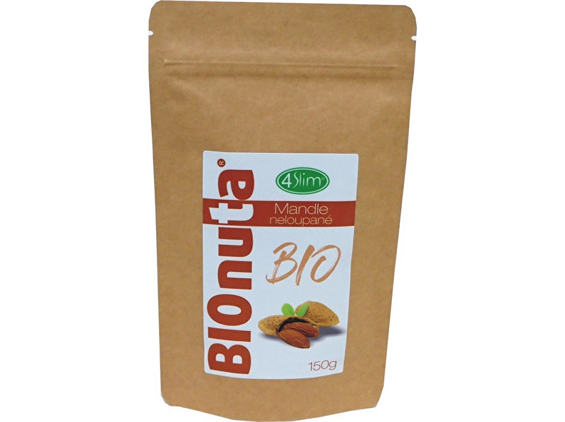 Zobrazit detail výrobku 4Slim Bio Bionuta mandle neloupané 150g Zobrazit detail výrobku 4Slim Bio Bionuta mandle neloupané 150g