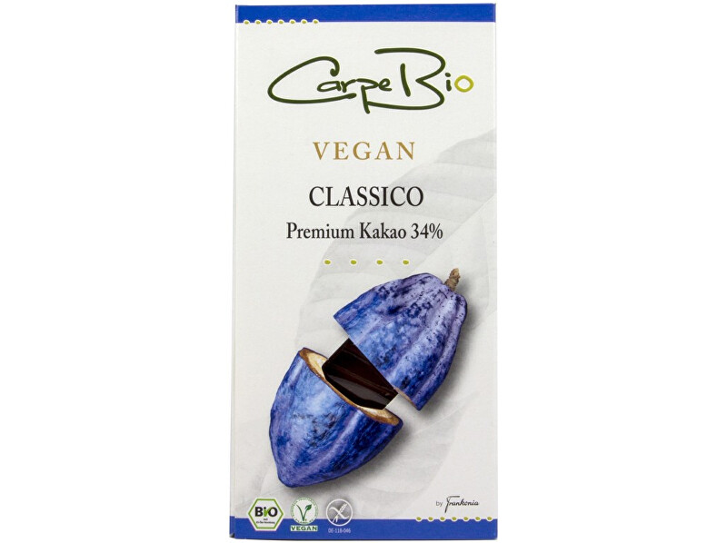 Zobrazit detail výrobku FRANKONIA Bio Carpe čokoláda 34% 100g Zobrazit detail výrobku FRANKONIA Bio Carpe čokoláda 34% 100g
