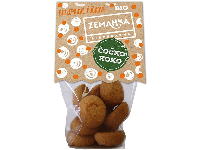 Zobrazit detail výrobku Biopekárna Zemanka Bio čočkové čoko-kokosky bezlepkové 100g Zobrazit detail výrobku Biopekárna Zemanka Bio čočkové čoko-kokosky bezlepkové 100g